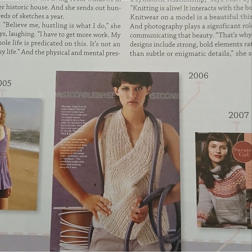 Magazine INTERWEAVE KNITS Spring 2012 Guide 18 Crisp Sweater Guides Patterns - Picture 7 of 7